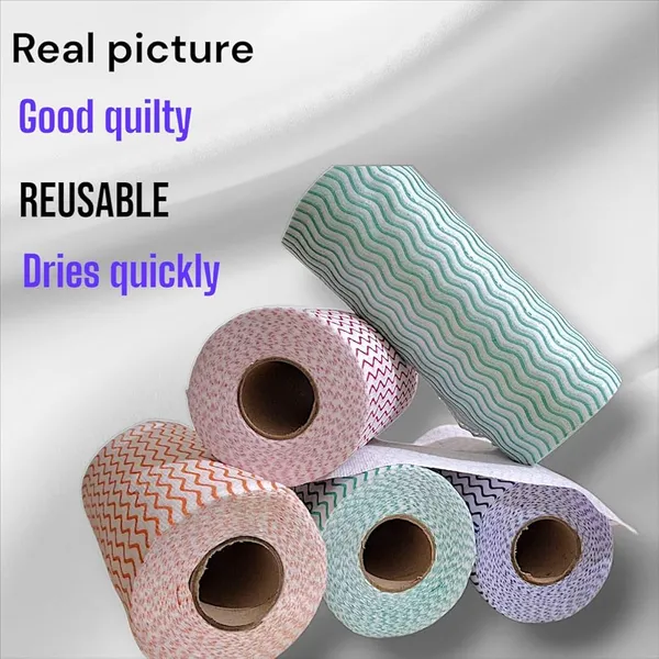 Pack_of_2_Kitchen_Towel_Roll_Reusable_Non_Woven_Eco_Friendly_((pack_of_2_pis))_Wipes_Roll_280_Pulls_multicolor_Kitchen_Cloth,_Food_Safe_Lint-free_and_Residue-Free_Washable_and_Reusable_roll,_wizard_india