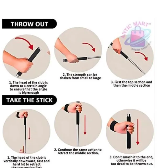 Stainless_Steel_Self-Defense__Foldable_Pointer_&_Safety_Hiking_Stick_|_Compact,_Extendable_Wand_with_Comfortable_Grip_&_Nylon_Bag_|_Ideal_for_Car,_Office,_Indoor_&_Outdoor_Use