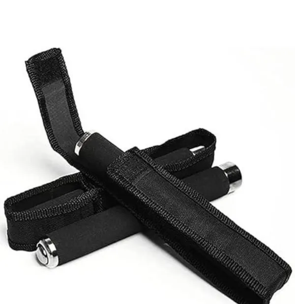 Stainless_Steel_Self-Defense__Foldable_Pointer_&_Safety_Hiking_Stick_|_Compact,_Extendable_Wand_with_Comfortable_Grip_&_Nylon_Bag_|_Ideal_for_Car,_Office,_Indoor_&_Outdoor_Use