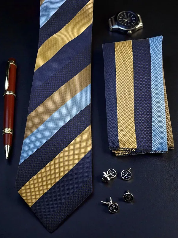 Royal_Navy_Stride_Premium_Striped_Mens_Micro_Silk_Tie_Pocket_Square_Set_And_Wooden_Gift_Box_Vintage_Width_9_Cm_