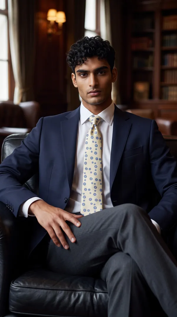 Regal_Ivory_Bloom_9_Cm_Tie_Set_With_Wooden_Gift_Box