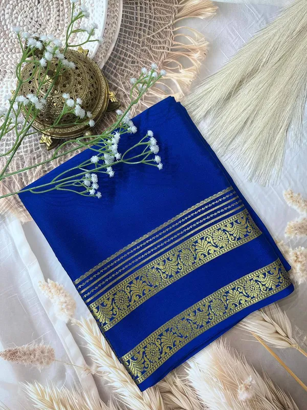 Blue_Women�s_Semi_Mysore_Silk_Traditional_Saree_�_Festive_&_Wedding_Wear