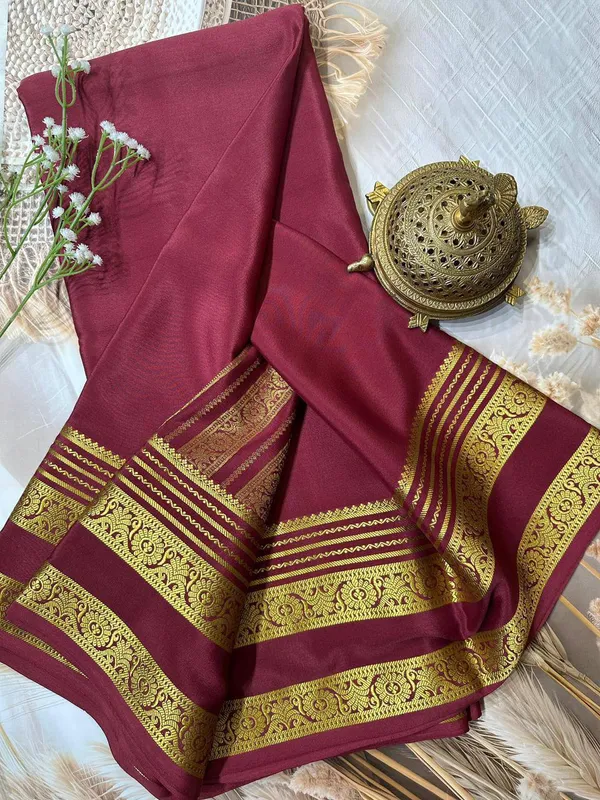 Brown_Women�s_Semi_Mysore_Silk_Traditional_Saree_�_Festive_&_Wedding_Wear