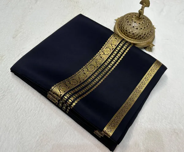 Black_Women�s_Semi_Mysore_Silk_Traditional_Saree_�_Festive_&_Wedding_Wear
