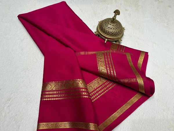 Pink_Women�s_Semi_Mysore_Silk_Traditional_Saree_�_Festive_&_Wedding_Wear