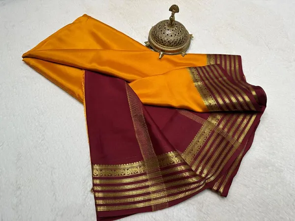 Gold_Women�s_Semi_Mysore_Silk_Traditional_Saree_�_Festive_&_Wedding_Wear