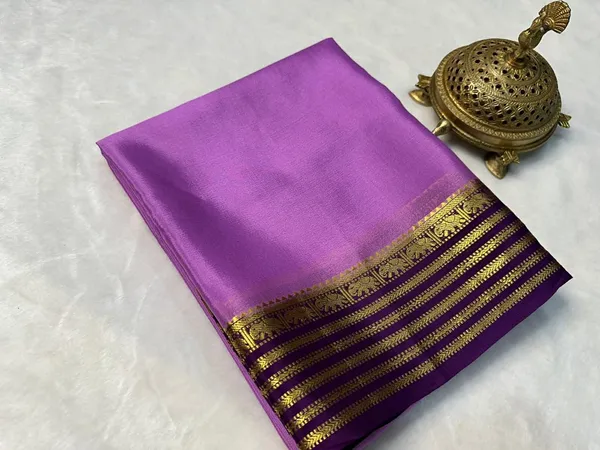 Pink__Women�s_Semi_Mysore_Silk_Traditional_Saree_�_Festive_&_Wedding_Wear