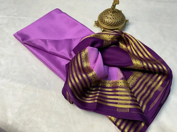 Pink__Women�s_Semi_Mysore_Silk_Traditional_Saree_�_Festive_&_Wedding_Wear