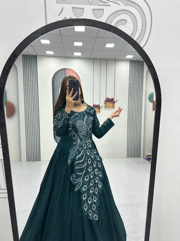 Emerald_Green_Peacock_Embroidered_Designer_Anarkali_Gown