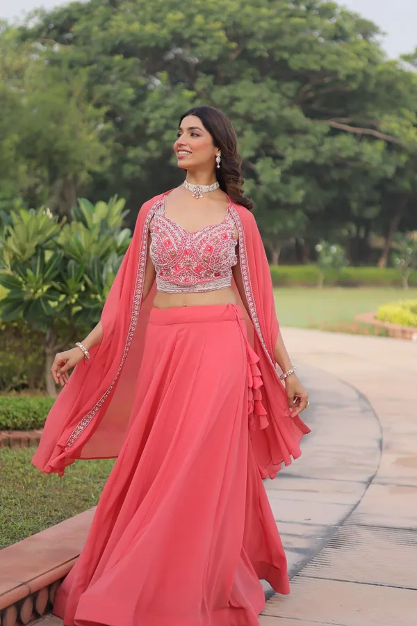 Handcrafted_Moti_Work_Embellished_Lehenga_Choli_Set