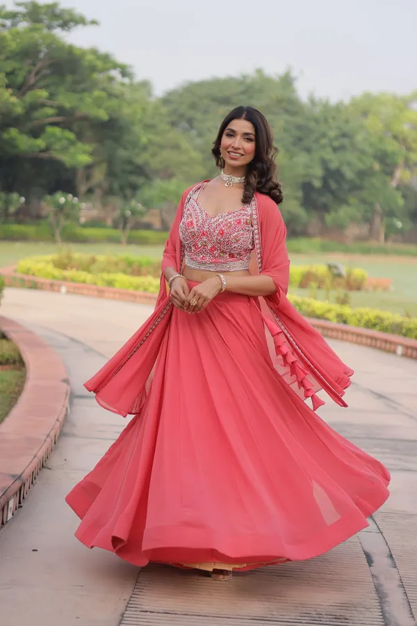 Handcrafted_Moti_Work_Embellished_Lehenga_Choli_Set