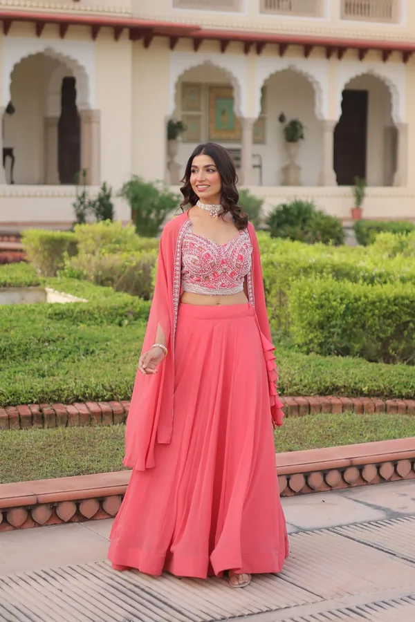 Handcrafted_Moti_Work_Embellished_Lehenga_Choli_Set