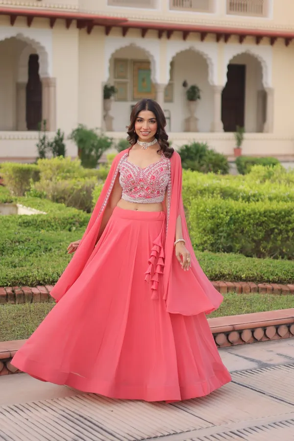Handcrafted_Moti_Work_Embellished_Lehenga_Choli_Set