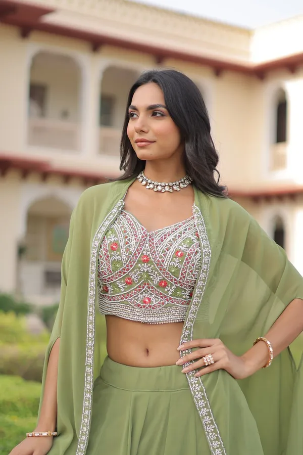 Handcrafted_Moti_Work_Embroidered_Lehenga_Choli_Set