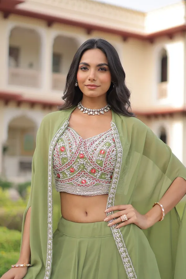 Handcrafted_Moti_Work_Embroidered_Lehenga_Choli_Set