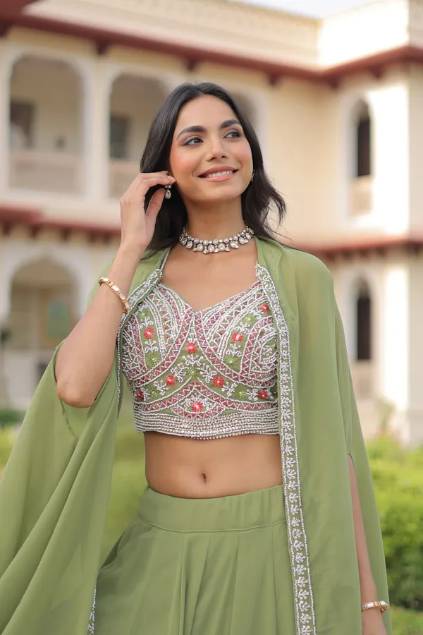 Handcrafted_Moti_Work_Embroidered_Lehenga_Choli_Set
