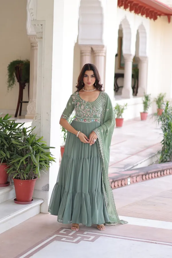 Mint_Meenakari_Embroidered_Tiered_Gown