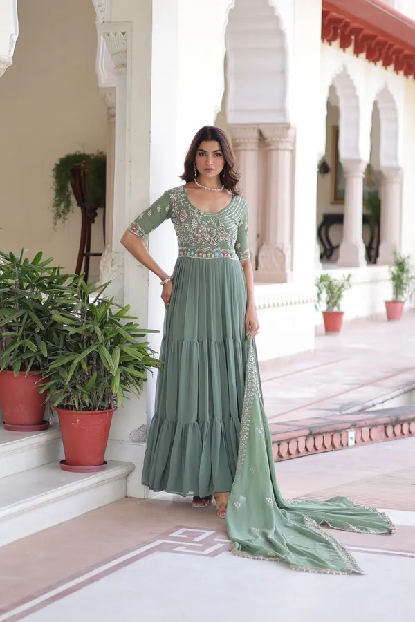 Mint_Meenakari_Embroidered_Tiered_Gown