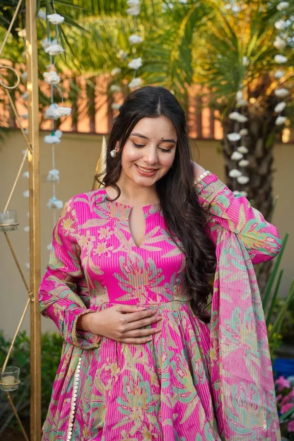 Pink_Floral_Printed_Peplum_Kurta_with_Sharara_&_Dupatta_Set_–_Festive_Ethnic_Wear_for_Women