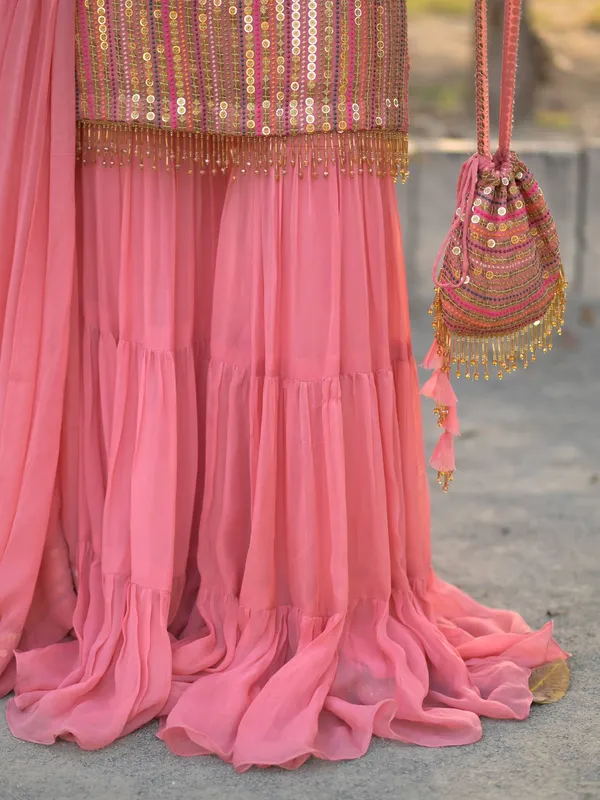 Rajkanika_Peach_Pink_Sequins_Embroidered_Kurta_Sharara_Set_with_Dupatta