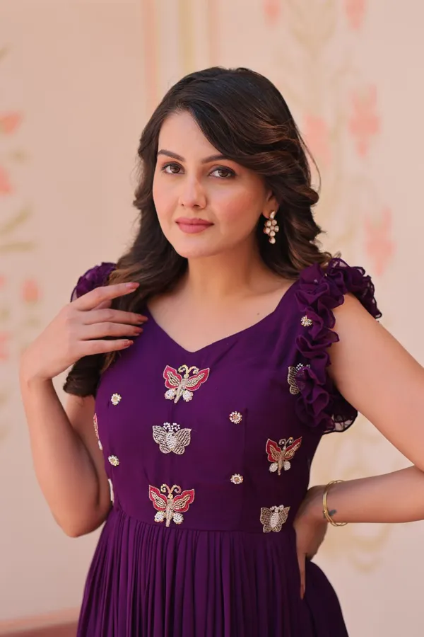 Royal_Orchid_Ruffle_Butterfly_Embroidered_Maxi_Gown
