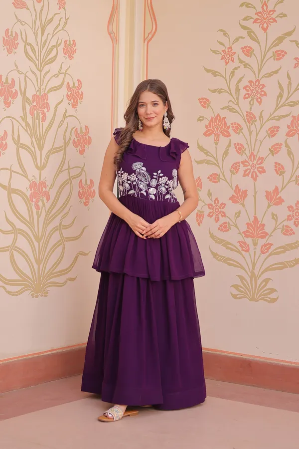 Royal_Orchid_Tiered_Embroidered_Peplum_Gown_Set