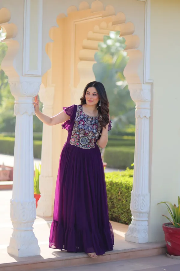 Royal_Purple_Georgette_Embroidered_Flared_Gown_For_Women_&_Girls
