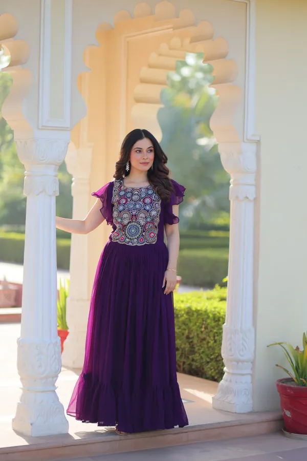 Royal_Purple_Georgette_Embroidered_Flared_Gown_For_Women_&_Girls