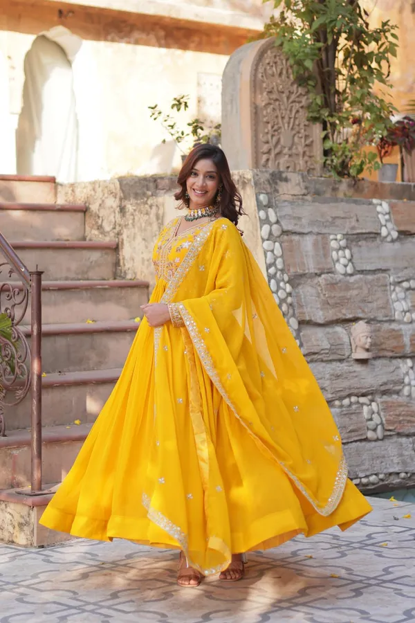 Haldi_Yellow_Georgette_Embroidered_Anarkali_Set_For_Women_&_Girls