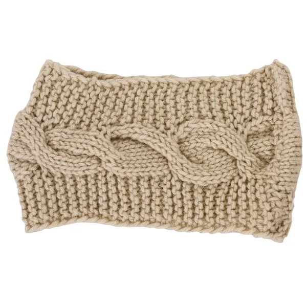 Beige_Woolen_Headband_For_Women
