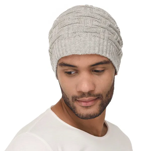 Grey_Woolen_Rastacap_For_Men