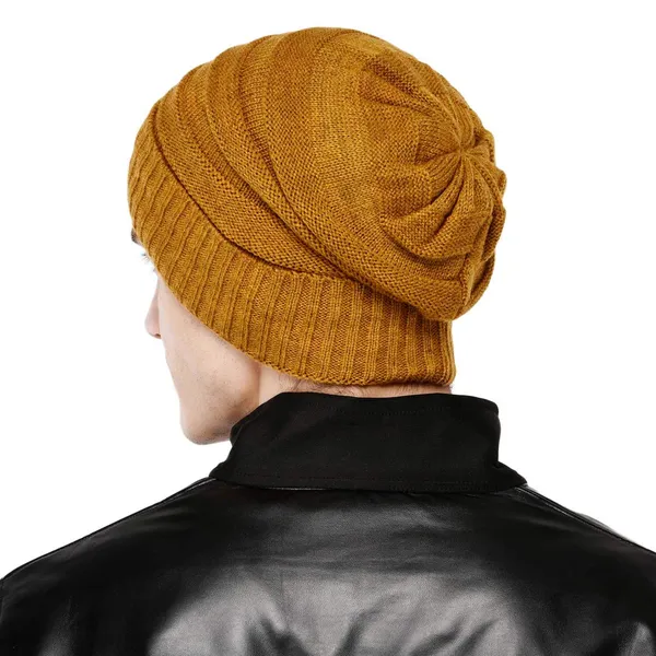 Mustard_Woolen_Cap_For_Men