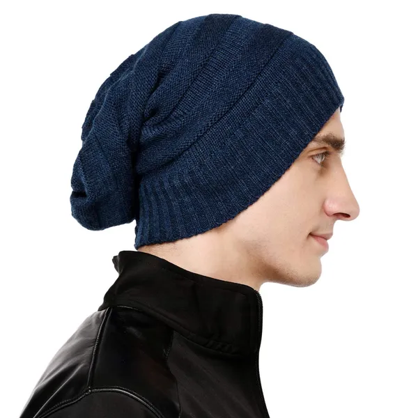 Blue_Woolen_Cap_For_Men