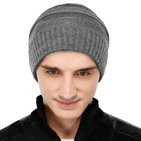Grey_Woolen_Cap_For_Men