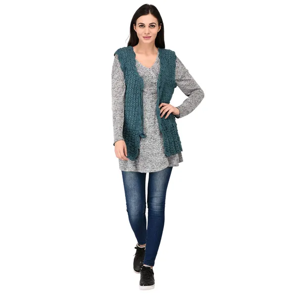 Blue_Woolen_Shrug_For_Women