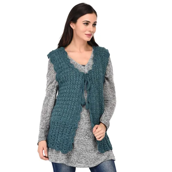 Blue_Woolen_Shrug_For_Women