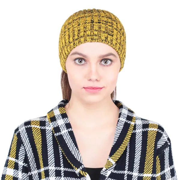 Yellow_Woolen_Earwarmer_For_Women