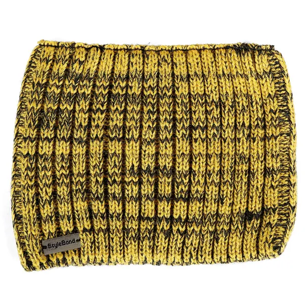Yellow_Woolen_Earwarmer_For_Women