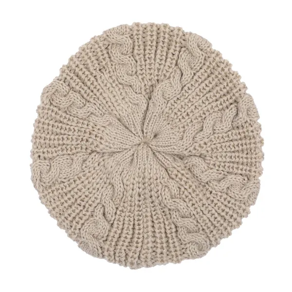 Beige_Woolen_Cap_For_Women