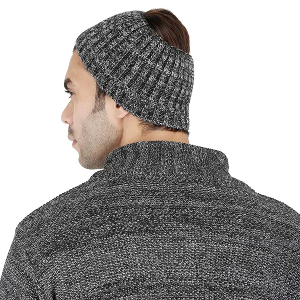 Grey_Woolen_Earwarmer_For_Unisex