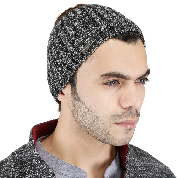 Grey_Woolen_Earwarmer_For_Unisex