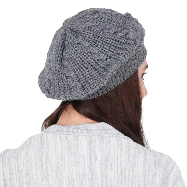 Grey_Woolen_Cap_For_Women