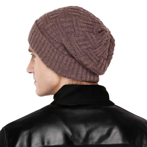 Peanut_Brown_Woolen_Cap_For_Unisex