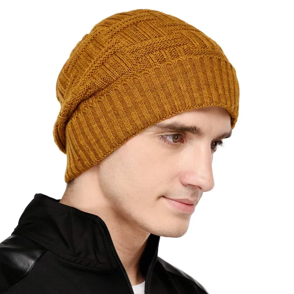 Mustard_Woolen_Cap_For_Unisex