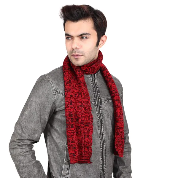 Red_Woolen_Muffler_For_Unisex