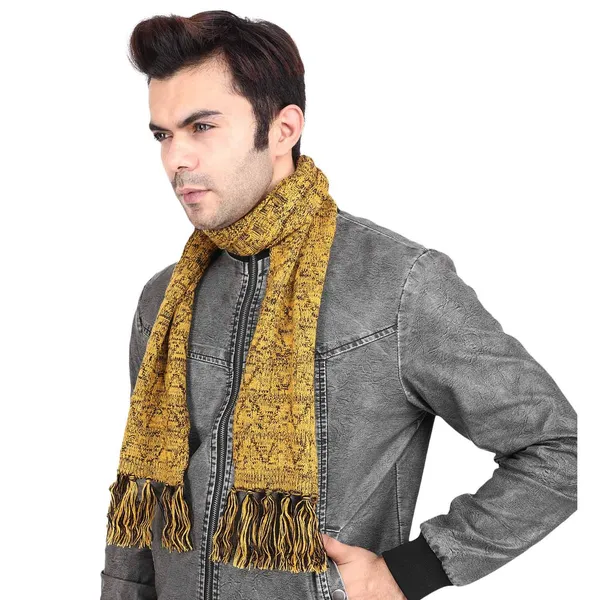 Yellow_Woolen_Muffler_For_Unisex