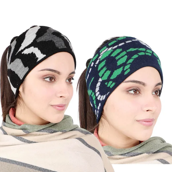 Multicolor_Woolen_Cap_For_Women_(Pack_Of_2)