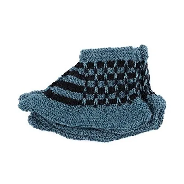 Blue_Woolen_Socks_For_Women
