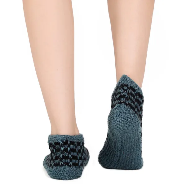Blue_Woolen_Socks_For_Women