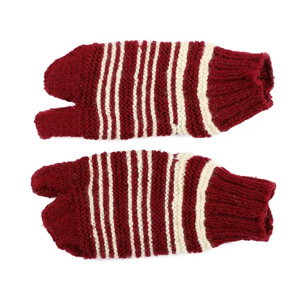 Maroon_Woolen_Socks_For_Women